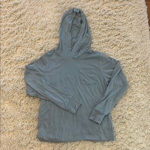 Free Fly Apparel Kids Long Sleeve Hoodie - Light Blue